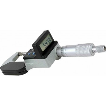 Micrometru digital de exterior 0-25mm x 0.001mm cu ecran rabatat si IP65