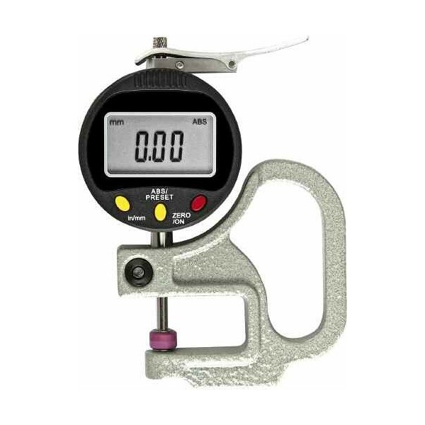 Ceas comparator digital de masurat grosimi 0-10 x 0.01 x 120 mm palpatoare tip B Ø10 mm