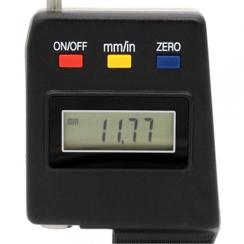 Ceas comparator digital de masurat grosimi 0-15 x 0.01 x 15 mm palpatoare tip E Ø10 mm