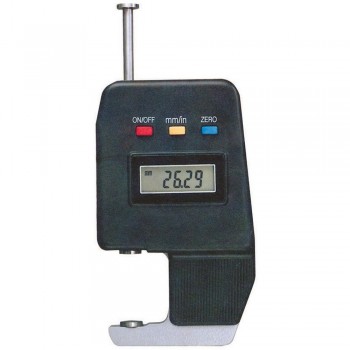 Ceas comparator digital de masurat grosimi 0-25 x 0.01 x 15 mm palpatoare tip E Ø10 mm