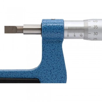 Micrometru mecanic de exterior 0-25 mm pentru sloturi si caneluri