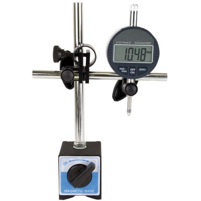 Set ceas comparator digital cursa 12mm citire 0.01mm cu suport magnetic 60Kgf