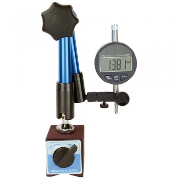 Set ceas comparator digital cursa 12mm citire 0.01mm cu suport hidraulic magnetic 80Kgf